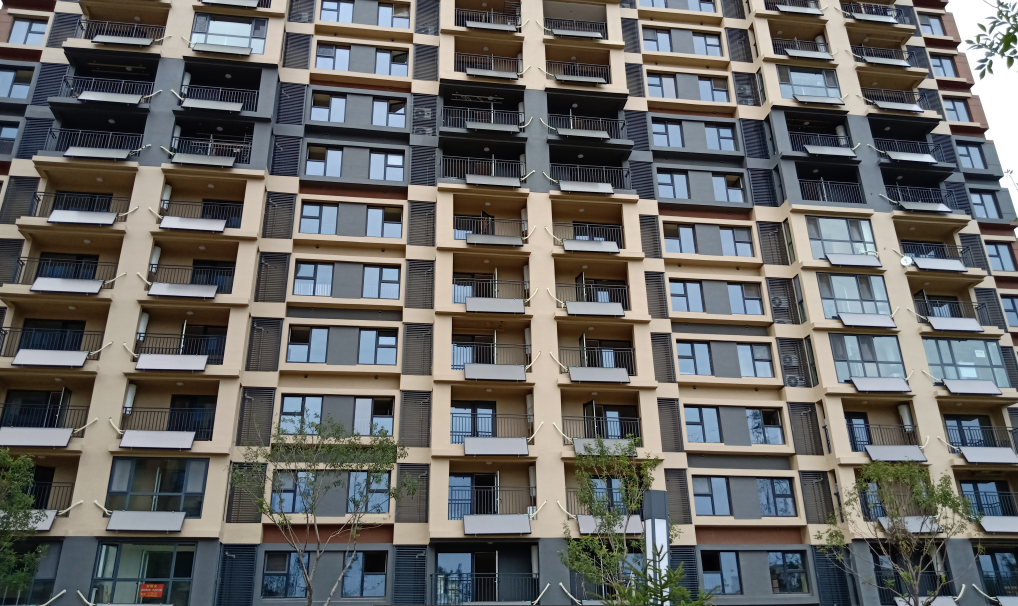 青島萬科桃花源A3地塊陽(yáng)臺(tái)壁掛